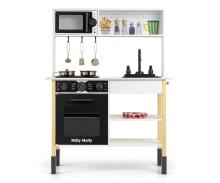 MILLY MALLY Wooden Kitchen Astrid Black