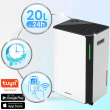 Compressor Dehumidifier - Moisture Absorber 20l/24h Hygrostat Berdsen BD-532 White