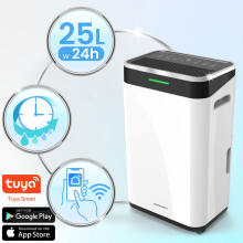 Compressor Dehumidifier - Moisture Absorber 25l/24h Hygrostat Berdsen BD-533 White