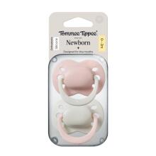 TOMMEE TIPPEE silicone soother CLOSER TO NATURE 0-2 m., 2 pcs., 433660