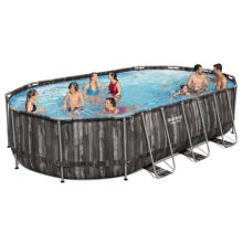 Bestway 5611R 610 x 366 x 122 см Каркасный бассейн 18 в 1