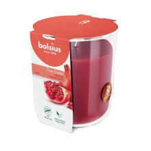 Svece arom. stikla gl. True Scents &Oslash;97x85mm pomegranate