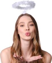 Home Company Angel  Art.273043 Карнавальный костюм  - Ободок Ангел,1 шт