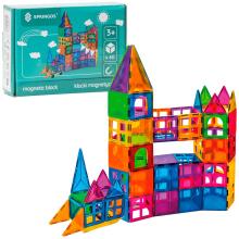Magnētiskais konstruktors 60 daļas Springos KG0047