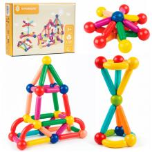 Magnetic Building Set 128 Pieces Springos KG0050