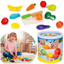 Деревянный игровой набор «резка фруктов и овощей» Springos KG0058