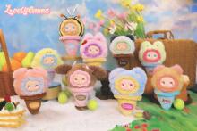 LOVELY EMMA Мягкий брелок-сюрприз - Scoop Ice Cream Series