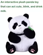 Furever Interactive Simulation Pets Electric Plush Toys Art.273800 Panda Интерактивная плюшевая игрушка Панда
