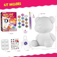 Goody King Paint Your Own Bear Lamp Kit Art.273874  Набор для творчества Разукрась Мишку