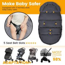 Bebe Basic Winter Footmuff Polar Fleece Art.273954 Blue Детский зимний конверт в коляску/автокресло