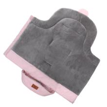 Bebe Basic Winter Footmuff Polar Fleece Art.273981 Pink ziemas siltais guļammaiss autokrēslam/ratiņiem