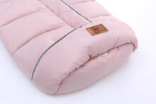 Bebe Basic Winter Footmuff Polar Fleece Art.273981 Pink ziemas siltais guļammaiss autokrēslam/ratiņiem
