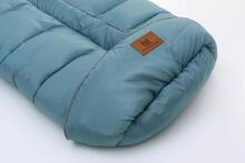 Bebe Basic Winter Footmuff Polar Fleece Art.273983 Light Blue Детский зимний конверт в коляску/автокресло