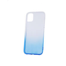 Fusion Gradient case silikona aizsargapvalks Apple iPhone 13 Pro caurspīdīgs - zils
