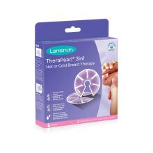 Lansinoh Thera°Pearl 3-in-1 Hot or Cold Breast Therapy Art.10400 Гелевые согревающие и охлаждающие подушечки для кормления грудью, 2 шт.,