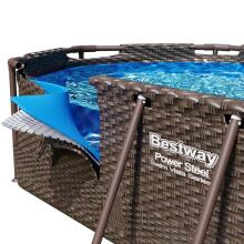 Bestway 56946 Rāmja baseins 488 x 305 x 107 cm 12in1