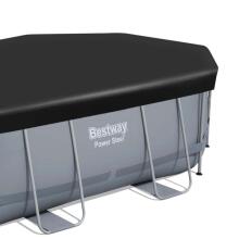 Bestway 56448 488 x 305 x 107 см Каркасный бассейн 18 в 1 + Бульбулятор БЕСПЛАТНО