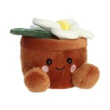 AURORA Palm Pals plīša rotaļlieta Margrietiņa podiņā, 12 cm