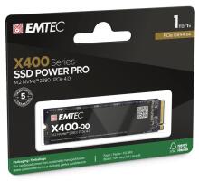 Emtec SSD M2 NVMe 2280 PCIe 4.0  X400 1TB Power Pro