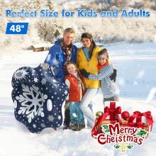 Kids World Snow Sleds/Tube Art.274259 Izturīgas piepūšamas sniega caurules  ar izturīgiem rokturiem