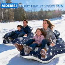 Kids World Snow Sleds/Tube Art.274259 Izturīgas piepūšamas sniega caurules  ar izturīgiem rokturiem
