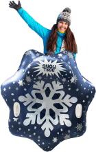 Kids World Snow Sleds/Tube Art.274259 Izturīgas piepūšamas sniega caurules  ar izturīgiem rokturiem