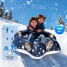 Kids World Snow Sleds/Tube Art.274259 Izturīgas piepūšamas sniega caurules  ar izturīgiem rokturiem