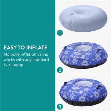 Kids World Snowtube Art.274269   Inflatable Snow Tubes for Sledding with Sturdy Handles