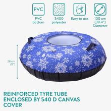 Kids World Snowtube Art.274269   Inflatable Snow Tubes for Sledding with Sturdy Handles