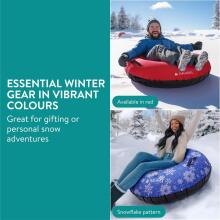Kids World Snowtube Art.274269   Inflatable Snow Tubes for Sledding with Sturdy Handles