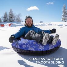 Kids World Snowtube Art.274269   Inflatable Snow Tubes for Sledding with Sturdy Handles
