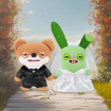 Fuggler ZURU Wedding Fuggs Art.274345 Smieklīgais neglītais briesmonis ar cilvēkveidīgiem zobiem
