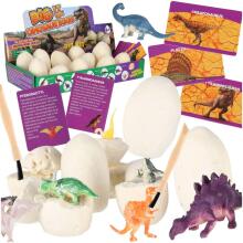 Bebe Basic Dinosaur Art.KX2964 Раскопки динозавров, яйца динозавров, фигурки динозавров, археологический набор