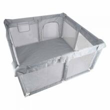 La Bebe™ Travel Playpen Art.KX3011 Grey  Children's playpen 120x120 cm