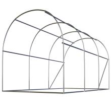 Dārza tunelis 2 x 3 m (6m2) rozā plāns