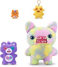 Fuggler Care Bears 23 cm Plush Toy (Share Bear) by ZURU - Funny Ugly Monster Cuddly Toy with Human-like Teeth, Collectable Plush for Children, Teenagers, Adults & Crossover Fans