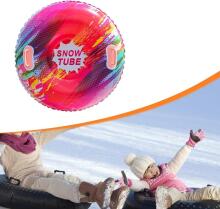 Atom SnowTube Snowman Art.274810 Inflatable Snow Tubes for Sledding with Sturdy Handles