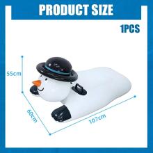 Atom SnowTube Snowman Art.274810 Inflatable Snow Tubes for Sledding with Sturdy Handles