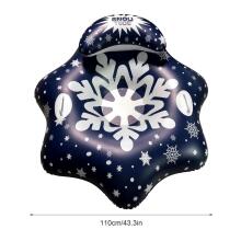 Atom SnowTube Flower Art.274811  Inflatable Snow Tubes for Sledding with Sturdy Handles
