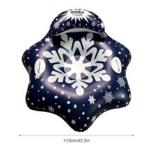 Atom SnowTube Flower Art.274811  Inflatable Snow Tubes for Sledding with Sturdy Handles