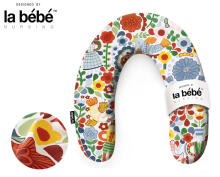 La Bebe™ Rich Maternity Pillow Art.60608156 Nordic Bloom.  Nursing Pillow 30x104 cm