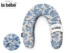 La Bebe™ Rich Maternity Pillow Art. 90612661 Nordic Birds. Pakaviņš (pakavs) mazuļa barošana, gulēšanai, pakaviņš grūtniecēm 30x104 cm
