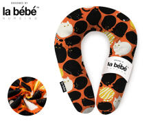 La Bebe™ Snug Maternity Pillow Art. 30579834 Nordic Cats. Подкова для сна / кормления малыша, 20x70 см