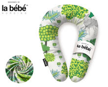 La Bebe™ Snug Maternity Pillow Art. 20608166 Nordic Forest. Pillow for Baby Sleep & Feeding, 20×70 cm