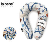 La Bebe™ Snug Maternity Pillow Art. 50608147 Nordic Branches. Подкова для сна / кормления малыша, 20x70 см