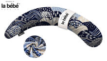 La Bebe™ Moon Cotton Maternity Pillow Art. 00608159 Nordic Hills. Liels spilvens grūtniecēm ar memory putām (īpaši mīksts un kluss pildījums, kas pielagojas ķermenim)