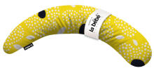 La Bebe™ Moon Cotton Maternity Pillow Art. 70608146 Nordic Seeds. Liels spilvens grūtniecēm ar memory putām (īpaši mīksts un kluss pildījums, kas pielagojas ķermenim)