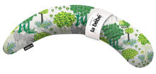 La Bebe™ Moon Cotton Maternity Pillow Art. 20608166 Nordic Forest. Liels spilvens grūtniecēm ar memory putām (īpaši mīksts un kluss pildījums, kas pielagojas ķermenim)