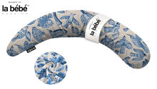 La Bebe™ Moon Cotton Maternity Pillow Art. 90612661 Nordic Birds. Liels spilvens grūtniecēm ar memory putām (īpaši mīksts un kluss pildījums, kas pielagojas ķermenim)