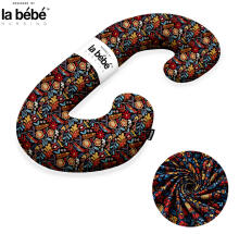 La Bebe™ Maternity Pillow Cotton Sì -Duo Art.40579838 Nordic Florals. Daudzfunkcionāls spilvens/pakavs grūtniecēm, ar memory foam